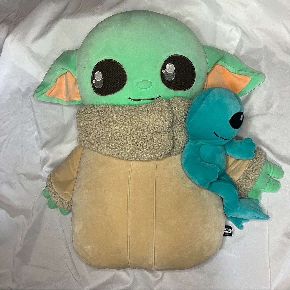 Huge Baby Yoda Plush Toy